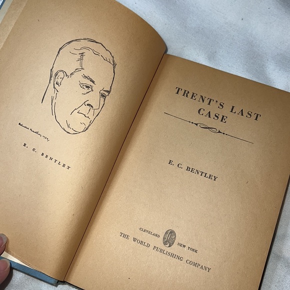 “TRENTS LAST CASE” E. C. Bentley Vintage Hardcover Book - Picture 8 of 16
